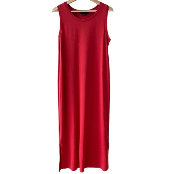 Pendleton Eliot Red Sleeveless Cotton Dress Size M - Picture 2 of 10